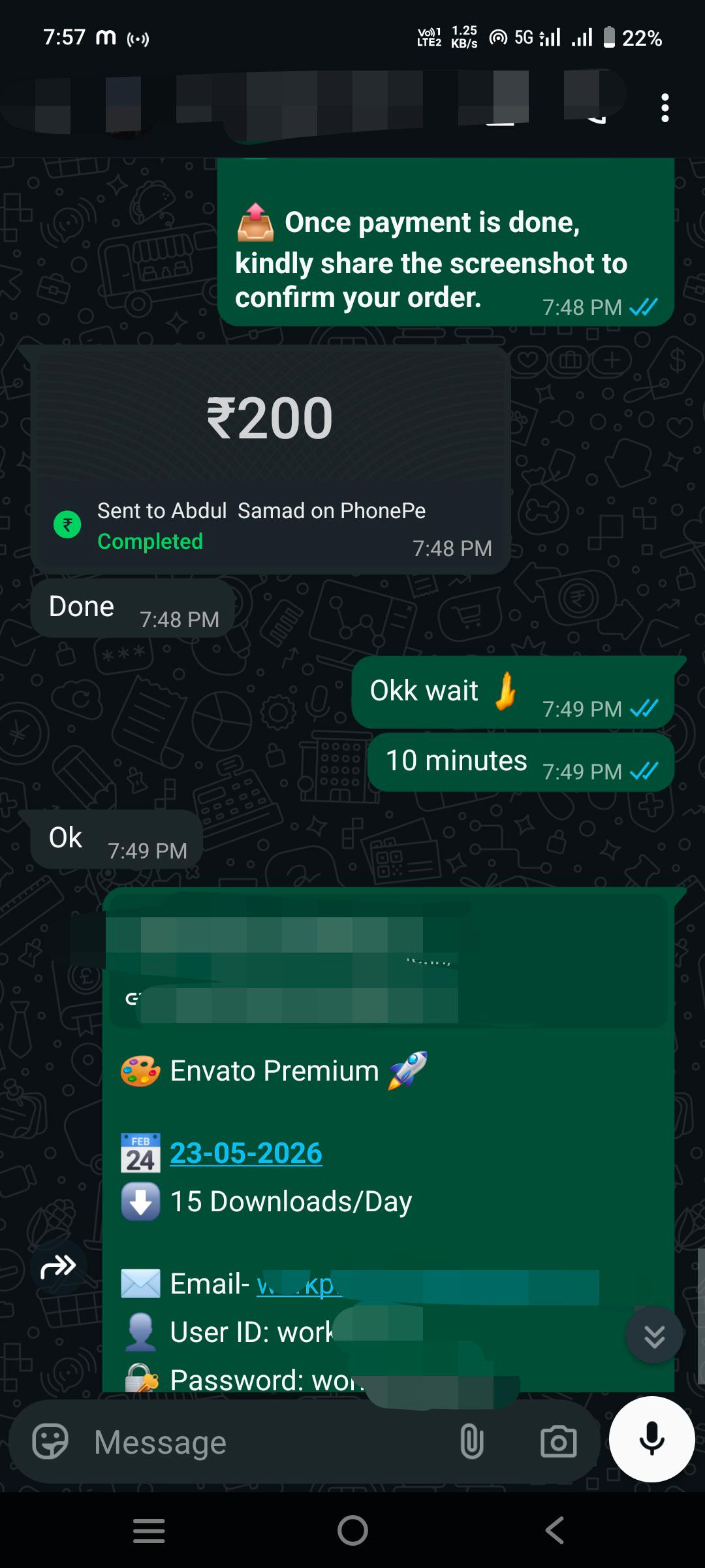 Prime Genie Group Buy designer tools subscription customer activation proof screenshot 10